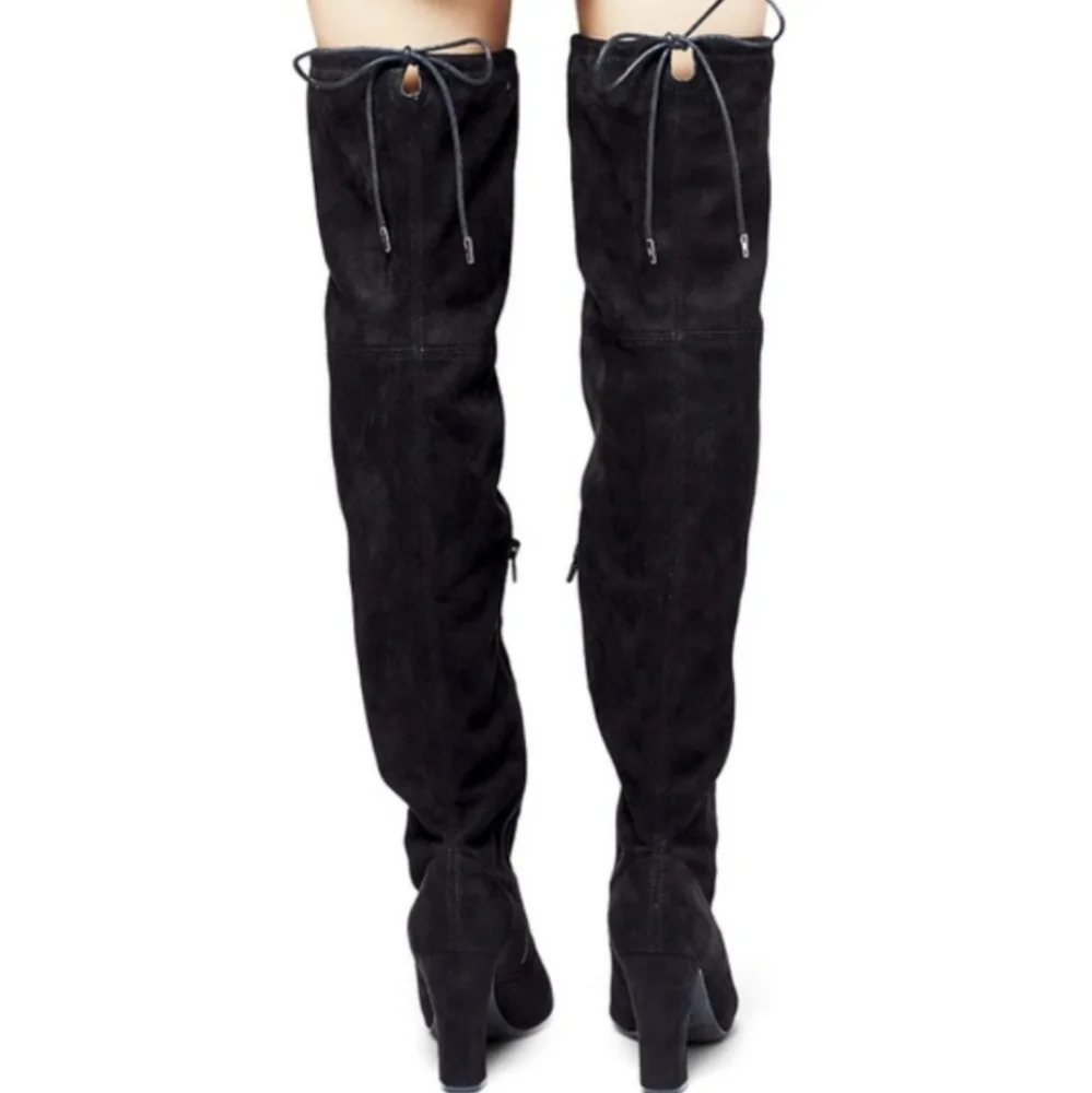 MOSSIMO Mariah Over The Knee Faux Suede Boots ~ NWT